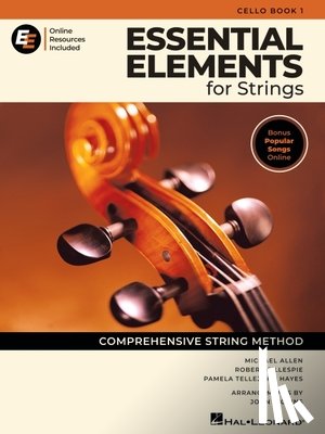 Gillespie, Robert - Essential Elements for Strings - Cello Book 1 with Online Resources