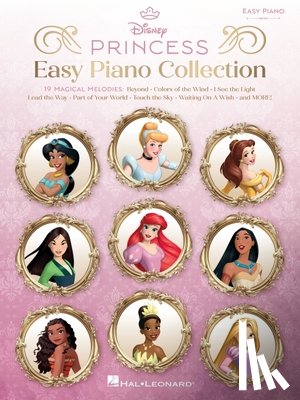  - Disney Princess Easy Piano Collection - 19 Songs Arranged for Easy Piano with Lyrics