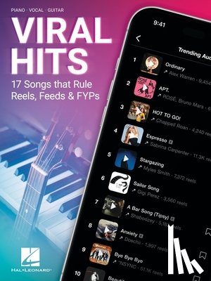  - Viral Hits: 17 Songs That Rule Reels, Feeds, & Fyps - Piano/Vocal/Guitar Songbook