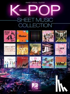  - K-Pop Sheet Music Collection - 15 Songs Arranged for Piano/Vocal/Guitar
