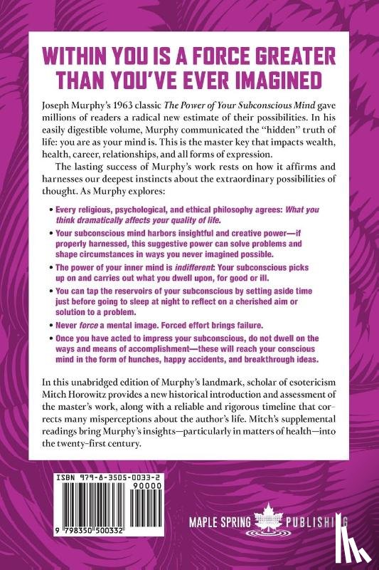 Murphy, Dr. Joseph - The Power of Your Subconscious Mind