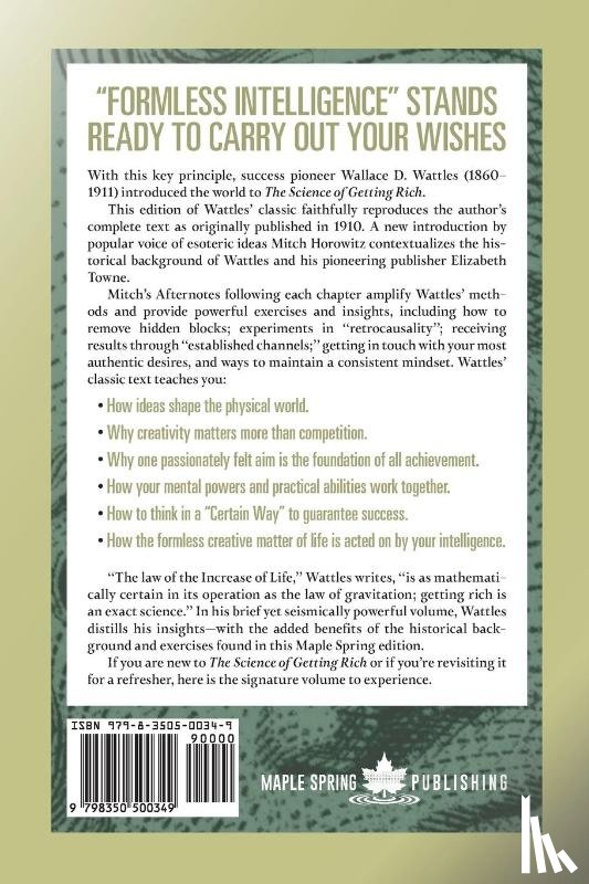 Wattles, Wallace D. - The Science of Getting Rich