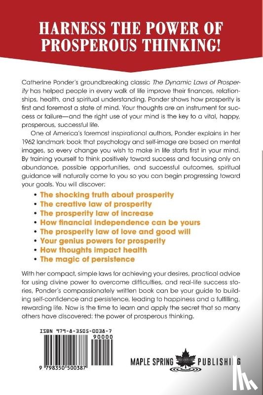 Ponder, Catherine - The Dynamic Laws of Prosperity