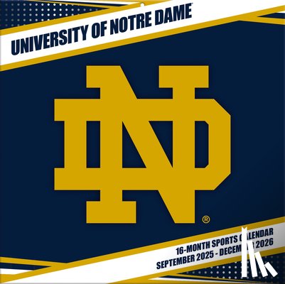 Turner Sports - Notre Dame Fighting Irish 2026 12x12 Team Wall Calendar