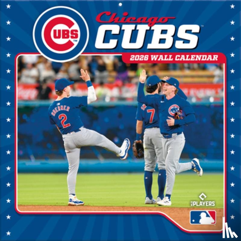 Turner Sports - Chicago Cubs 2026 12x12 Team Wall Calendar