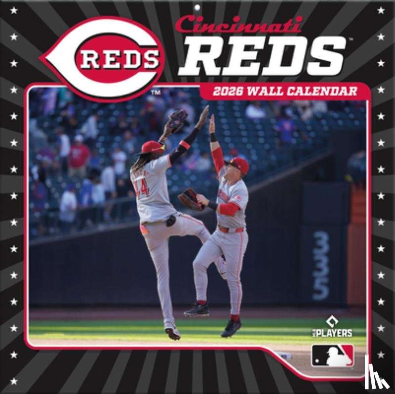 Turner Sports - Cincinnati Reds 2026 12x12 Team Wall Calendar