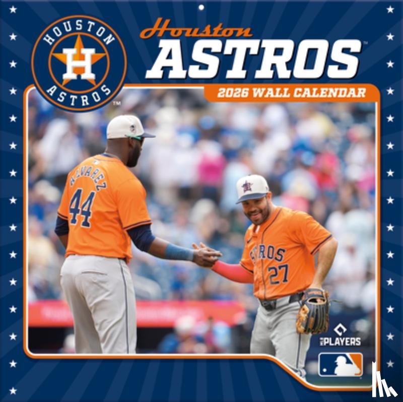 Turner Sports - Houston Astros 2026 12x12 Team Wall Calendar