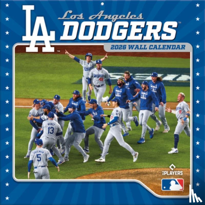 Turner Sports - Los Angeles Dodgers 2026 12x12 Team Wall Calendar