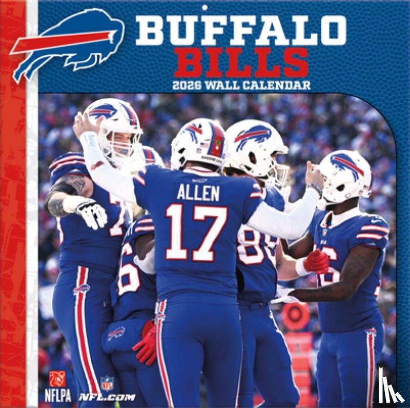 Turner Sports - Buffalo Bills 2026 12x12 Team Wall Calendar
