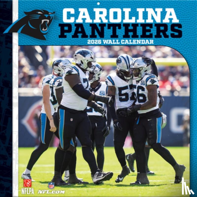 Turner Sports - Carolina Panthers 2026 12x12 Team Wall Calendar