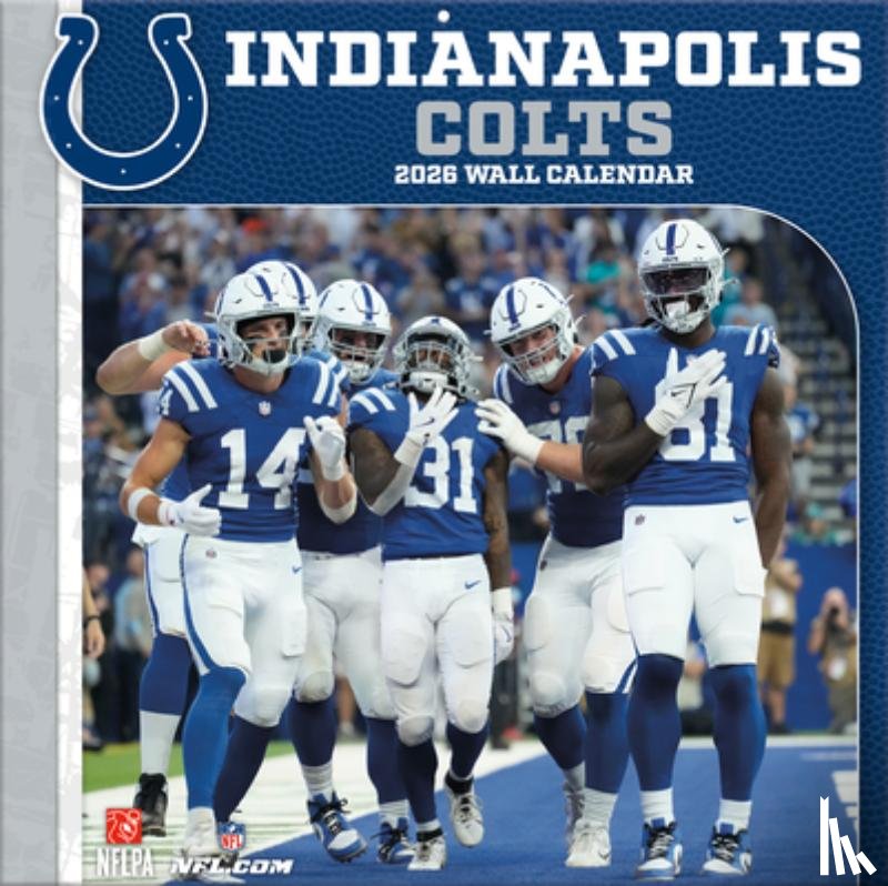 Turner Sports - Indianapolis Colts 2026 12x12 Team Wall Calendar