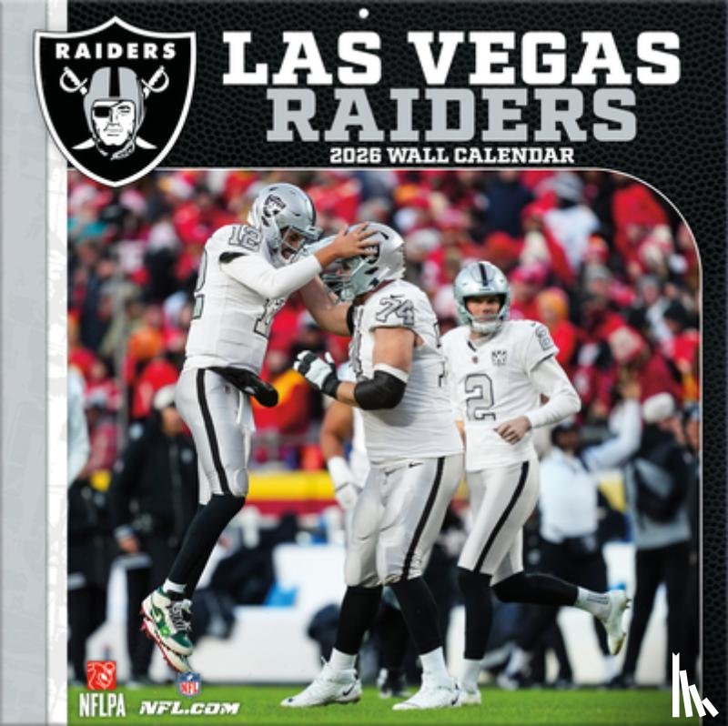 Turner Sports - Las Vegas Raiders 2026 12x12 Team Wall Calendar