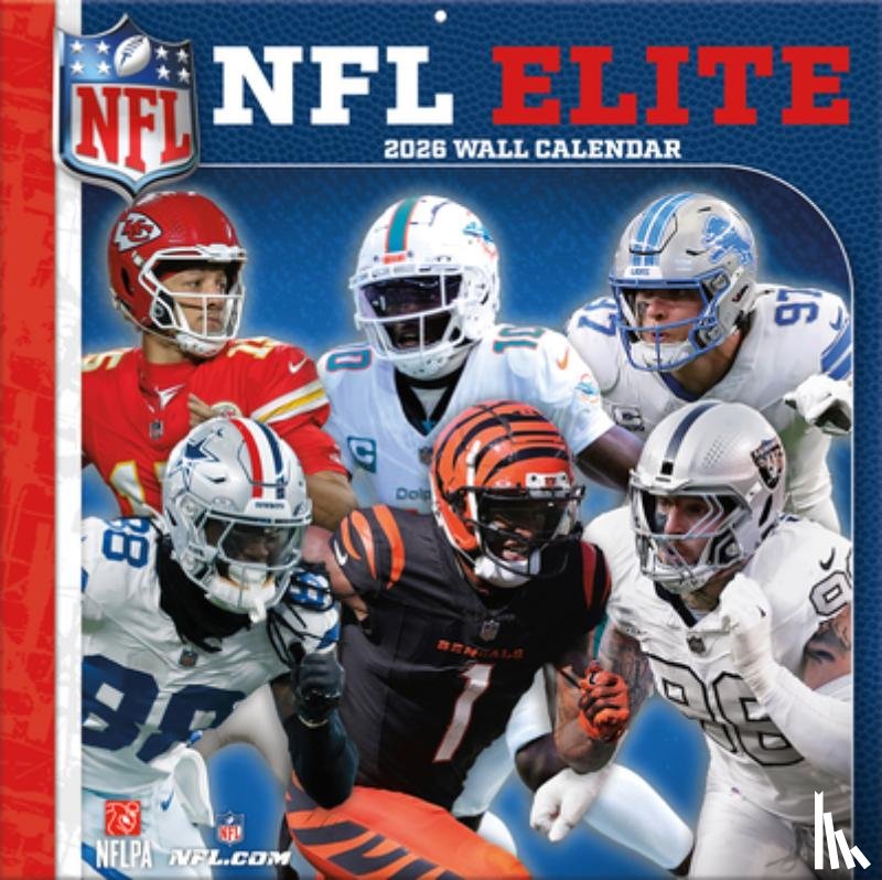 Turner Sports - NFL Elite 2026 12x12 Wall Calendar