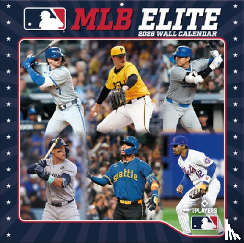 Turner Sports - Mlb Elite 2026 12x12 Wall Calendar