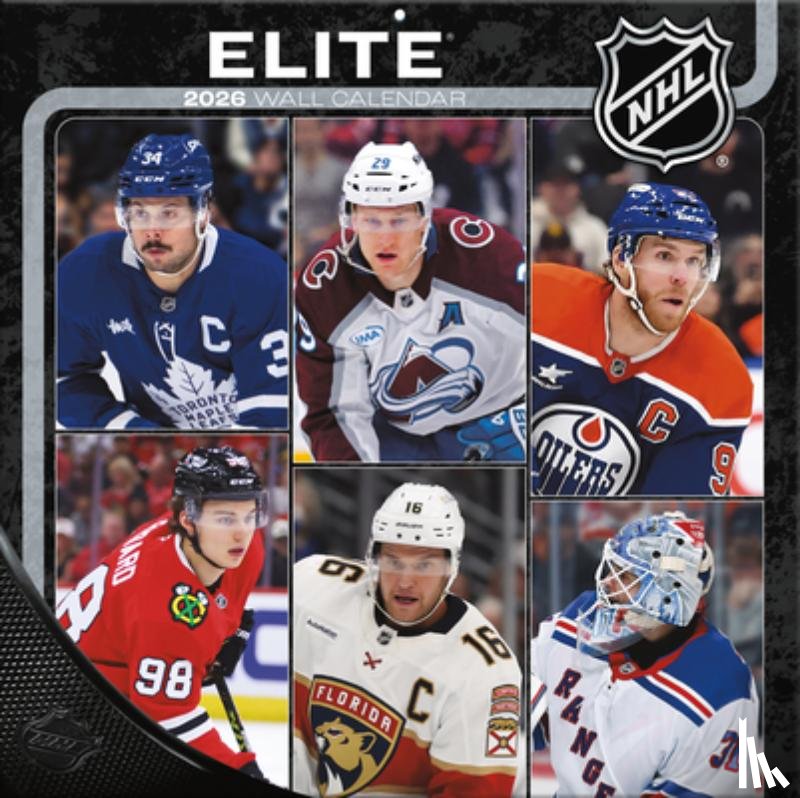 Turner Sports - NHL Elite 2026 12x12 Wall Calendar