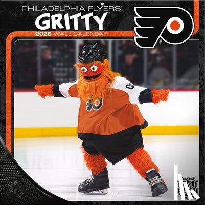 Turner Sports - NHL Gritty Calendar 2026 12x12 Wall Calendar