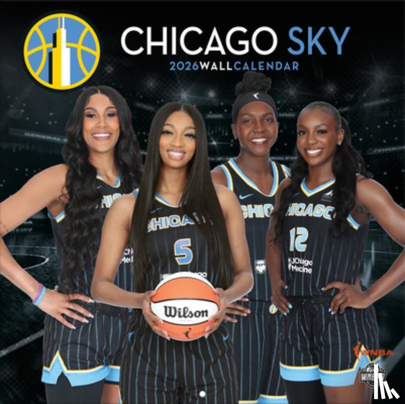Turner Sports - Chicago Sky 2026 12x12 Team Wall Calendar - Non Fsc
