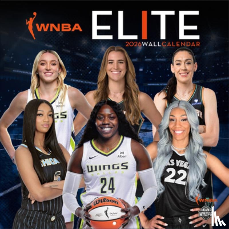 Turner Sports - WNBA Elite 2026 12x12 Wall Calendar