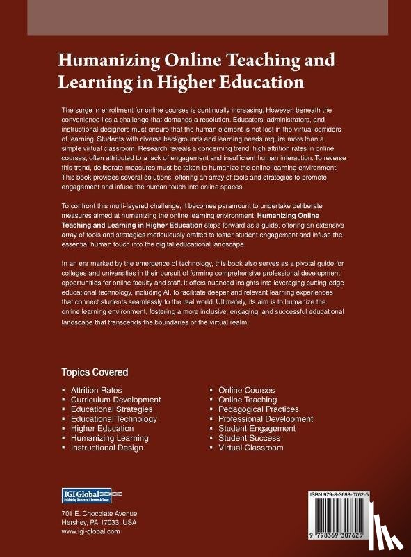  - Humanizing Online Teaching and Learning in Higher Education
