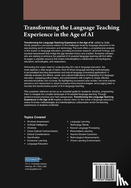  - Transforming the Language Teaching Experience in the Age of AI