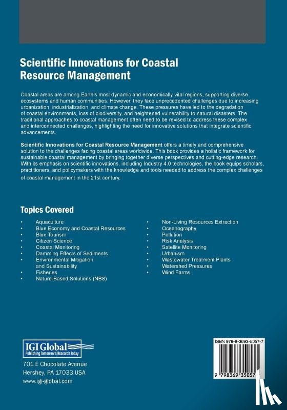  - Scientific Innovations for Coastal Resource Management