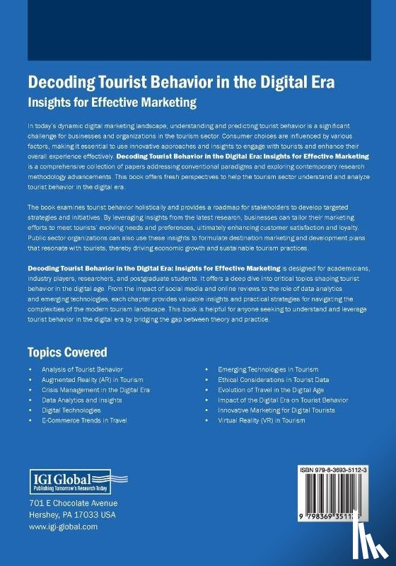  - Decoding Tourist Behavior in the Digital Era