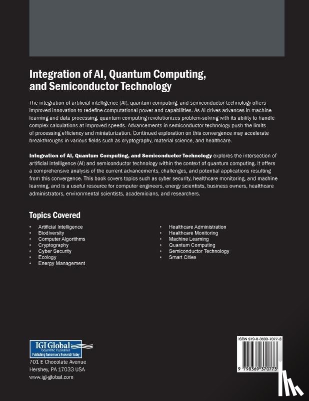  - Integration of AI, Quantum Computing, and Semiconductor Technology