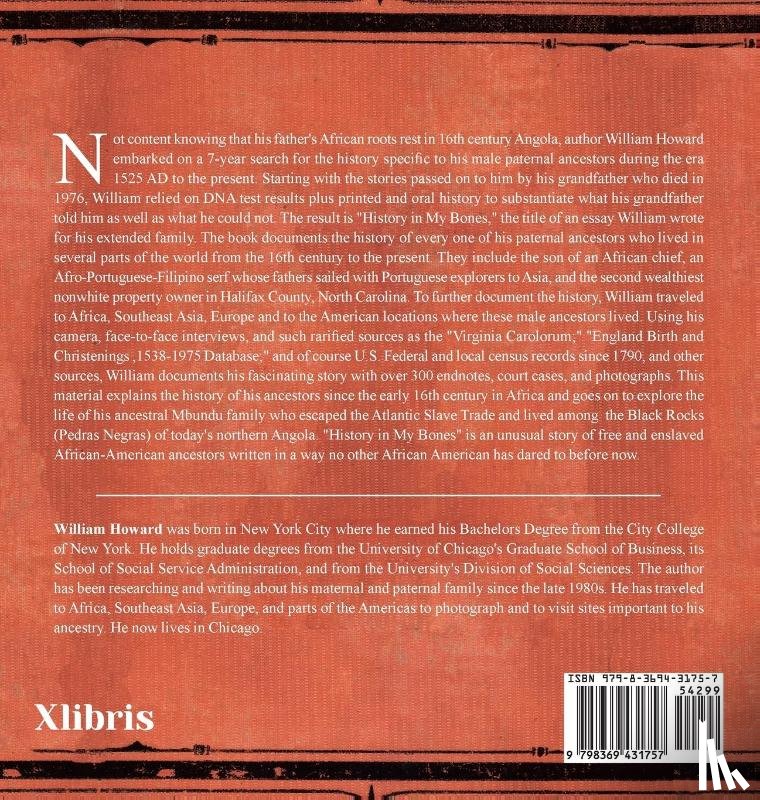 Howard, William - History in My Bones