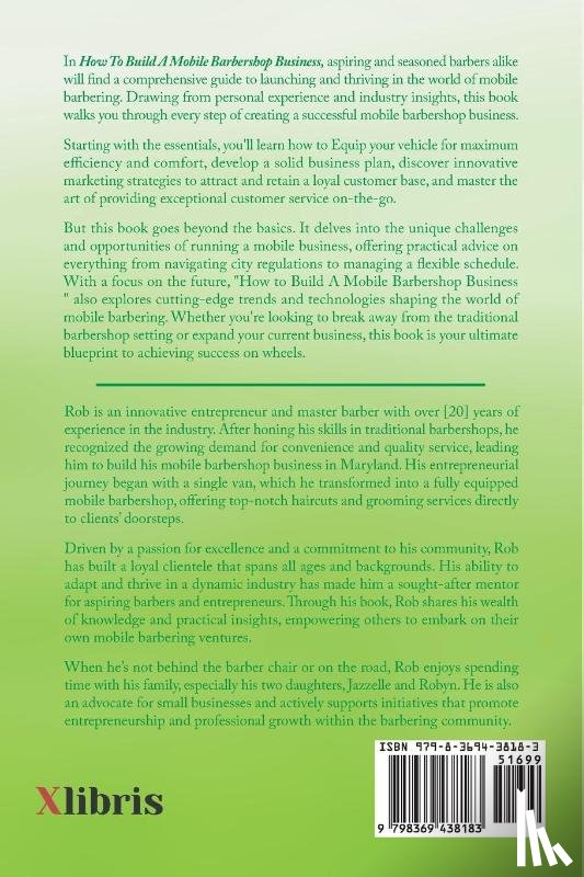 Williams, Robert Dinero - How To Build A Mobile Barbershop Business