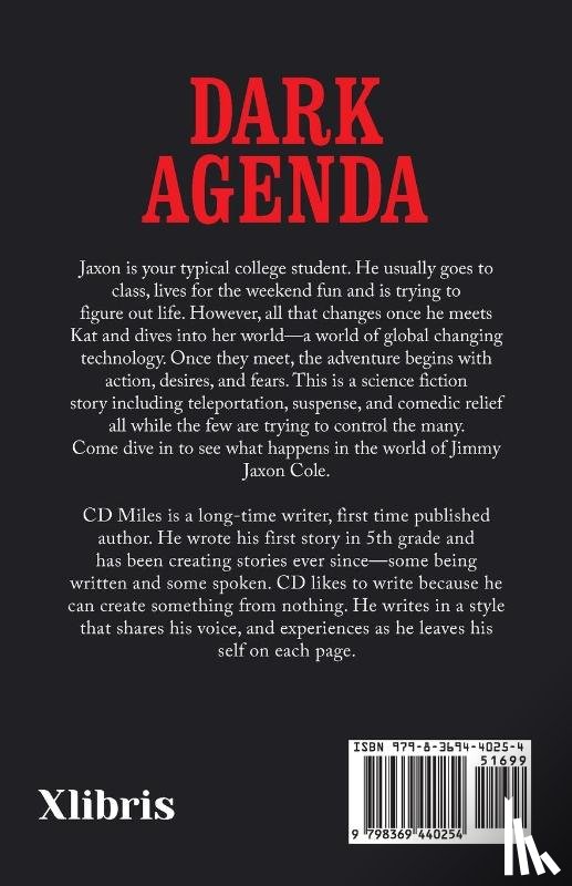 Miles, Cd - Dark Agenda