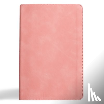Csb Bibles by Holman - CSB Thinline Bible, Blush Pink Leathertouch
