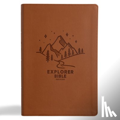 Holman Bible Publishers - KJV Explorer Bible for Kids, Brown Leathertouch: Placing God's Word in the Middle of God's World