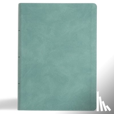 Holman Bible Publishers - NASB Notetaking Bible, Large Print Edition, Earthen Teal Suedesoft Leathertouch