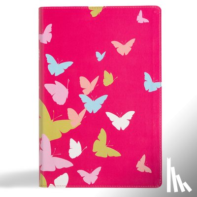 Holman Bible Publishers - KJV One Big Story Bible, Pink Leathertouch: Connecting Christ Throughout God's Story