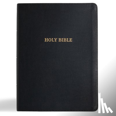 Holman Bible Publishers - KJV Study Bible, Large Print Edition, Black Leathertouch