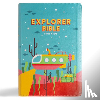 Csb Bibles by Holman - CSB Explorer Bible for Kids, Underwater Adventure Leathertouch: Placing God's Word in the Middle of God's World