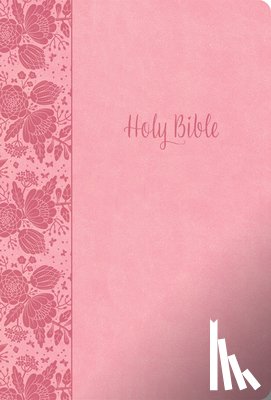 Holman Bible Publishers - KJV Large Print Thinline Bible, Value Edition, Soft Pink Leathertouch