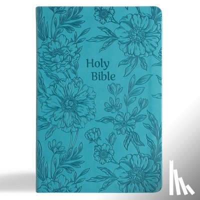 Holman Bible Publishers - NASB Large Print Thinline Bible, Value Edition, Teal Leathertouch