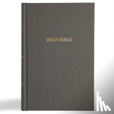 2k/Denmark - CSB Grace Bible, Charcoal Cloth Over Board (Dyslexia Friendly)