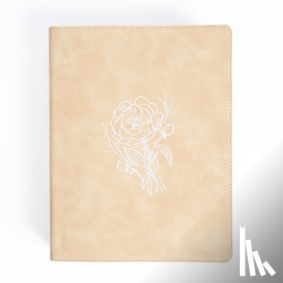 Csb Bibles by Holman - CSB Illustrator's Notetaking Bible, Large Print Edition, Cream Leathertouch