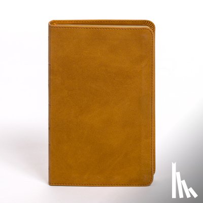 Holman Bible Publishers - KJV Personal Size Bible, Camel Suedesoft Leathertouch