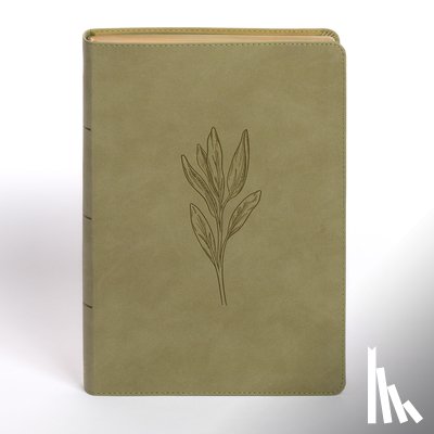 Holman Bible Publishers - NASB Super Giant Print Reference Bible, Sage Suedesoft Leathertouch, Indexed