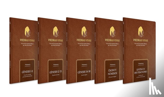 MacArthur, John - Piedras Vivas: El Pentateuco - La Serie Completa