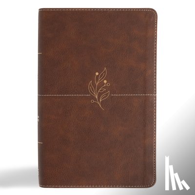 Csb Bibles by Holman - CSB Single-Column Personal Size Bible, Digital Study Edition, Brown Leathertouch