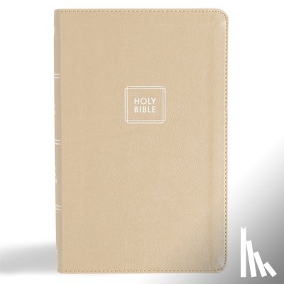 Holman Bible Publishers - KJV Single-Column Personal Size Bible, Gold Leathertouch