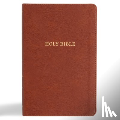 Holman Bible Publishers - KJV Thinline Bible, Burnt Sienna Leathertouch