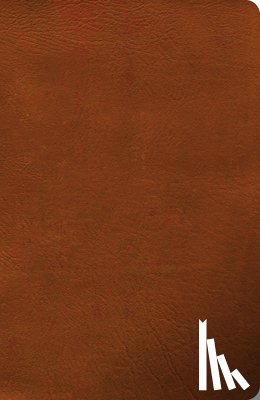 Holman Bible Publishers - NASB Verse-By-Verse Reference Bible, Burnt Sienna Leathertouch