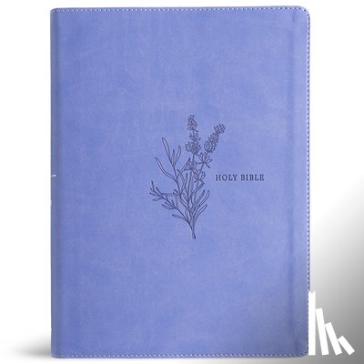Holman Bible Publishers - KJV Study Bible, Full-Color, Lavender Leathertouch