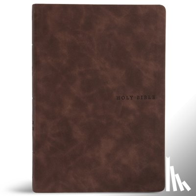 Holman Bible Publishers - NASB Super Giant Print Reference Bible, Value Edition, Brown Leathertouch
