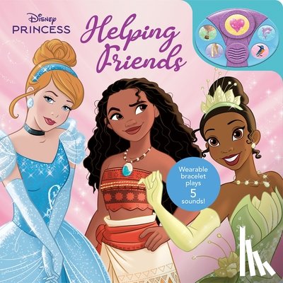 PI Kids - Disney Princess: Helping Friends Book and Bracelet Sound Book